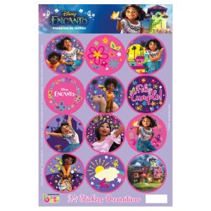 Stickers de "Encanto" 2 planchas x12u