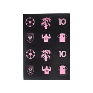 Stickers De "Inter Miami" 10 Planchas x12