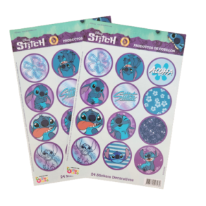 Stickers De "Stitch" 2 Planchas x12