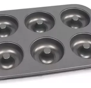 Molde Donas/Rosquitas Teflon x 6