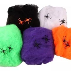 Tela Araña (Con arañas) x1