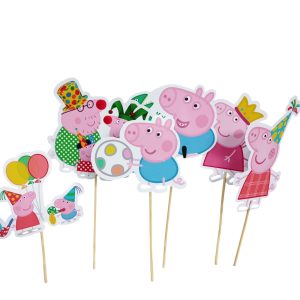 Topper Peppa Pig x6