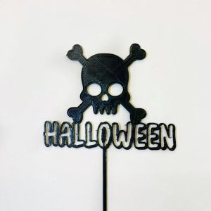 Topper  Halloween calavera