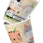 Vaso Plástico animales del Safari x8u