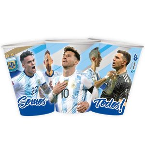 Vasos de Seleccion Argentina x8