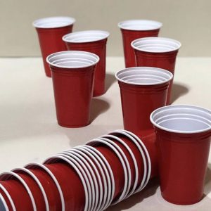 Vasos Americanos Rojo X 10