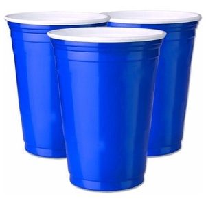 Vasos Americanos Azul X 10