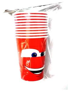 Vasos de Cars x8