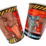 Vasos de dinosaurio Jurassic World x8