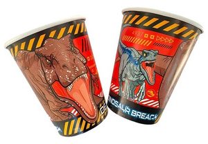 Vasos de dinosaurio Jurassic World x8
