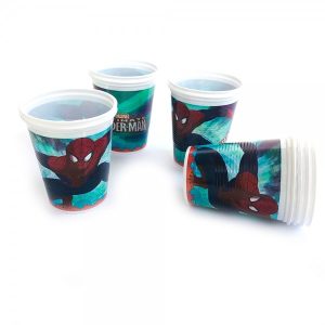 Vasos de Spiderman (Hombre Araña) x8