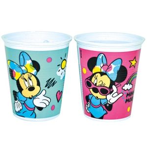 Vasos de Minnie Mouse x8