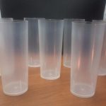 Vaso descartable de Trago largo Transparente x1