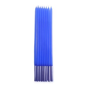 Velas Pastel Azul x 8