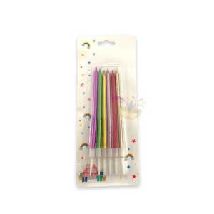 Velas metalizadas x 6 - Imagen 6