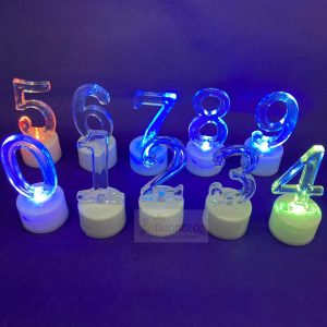 Numero Luminoso Para Torta x 1 - Imagen 3