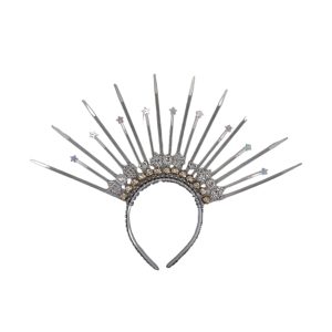 Vincha de Reina con Apliques de Moños