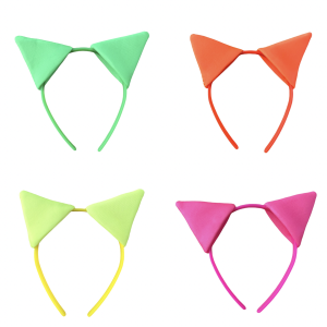 Vincha Gato Fluo x 1