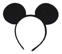 Vincha Mickey de Tela x1