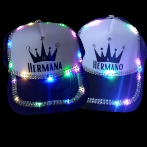 Gorra luminosa hermano/hermana x1