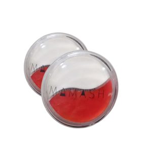 Maquillaje artistico duo rojo y blanco x1