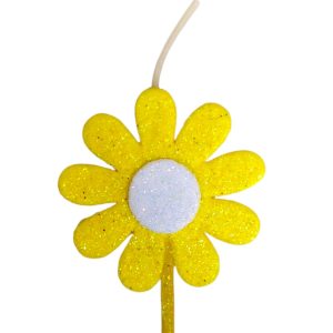Vela de flor margarita x1 - Imagen 4