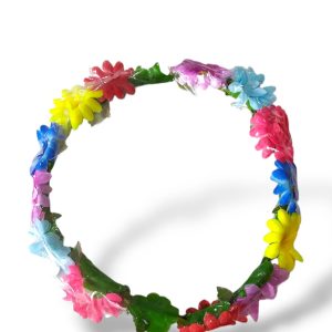 Tiara flores multicolor x1