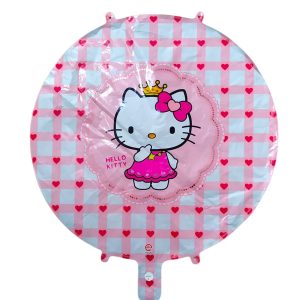 Globo personaje hello kitty cuadrille rosa 18¨ x1