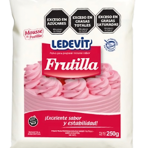 Mousse de frutilla ledevit x250gr