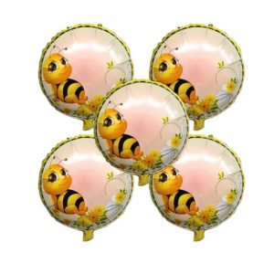 Globo de personaje abeja sonriente 15"x1