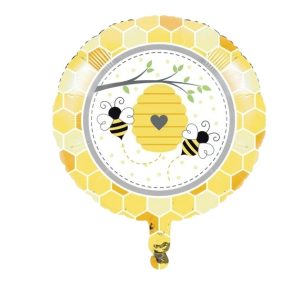 Globo de personaje abeja y panal 15" x1