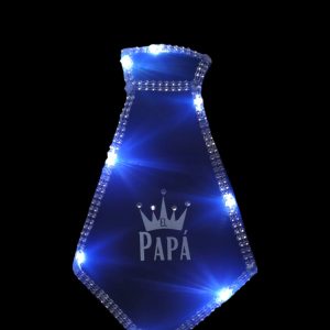 Corbata luminosa el papá x1
