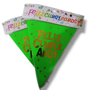 Banderin Triangular F.C con Estrellas en varios colores x1 - Imagen 4