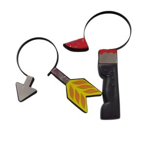Vinchas flecha y cuchillo pack x2
