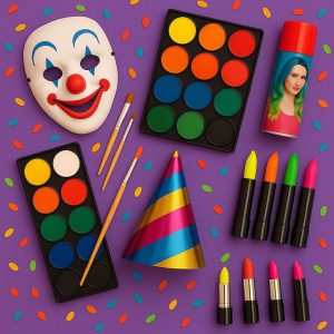 MAQUILLAJE ARTÍSTICO / FLÚO Y PINTURA PARA PELO