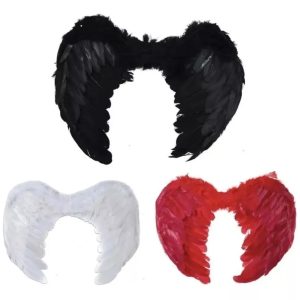 Alas De Angel plumas mediana 45 cm x1
