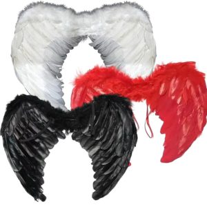 Alas de Angel plumas grande 60 cm x1