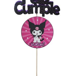Cartel de Feliz Cumple Kuromi x1