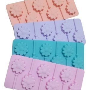 Molde Chupetin Silicona Margarita (Flor) x1