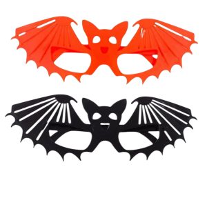 Anteojo murcielago naranja y negro x12