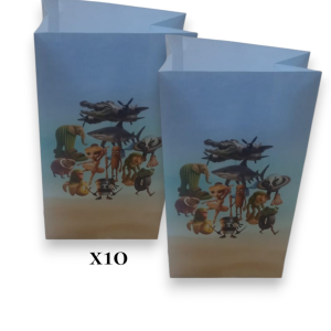Bolsita de papel brainrot italiano x10