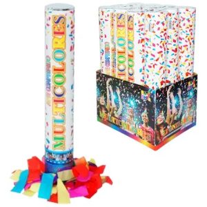 Lanza cañon multicolor 30cm x1