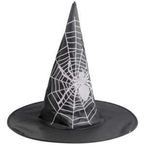 Sombreros de Bruja Halloween Telarña x1