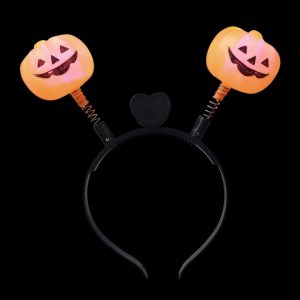 Vincha resorte calabaza luminosa x1