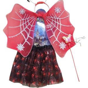 Set 4pcs araña roja x1
