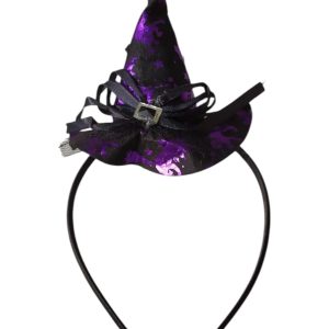 Vincha Sombrero de Bruja Chico x1 - Imagen 4