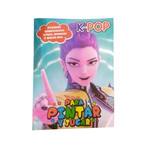 Libro infantil para pintar de kpop demon hunter x1