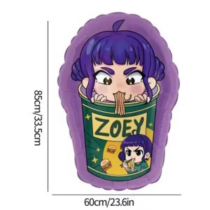 Globo  silueta zoey ramen kpop (80cm) x1