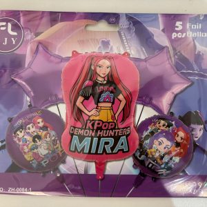Set de globos kpop mira 5pcs x 1