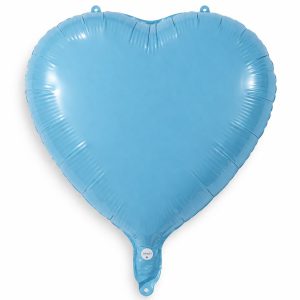 Globo Corazón Nude 18" x1 - Imagen 4
